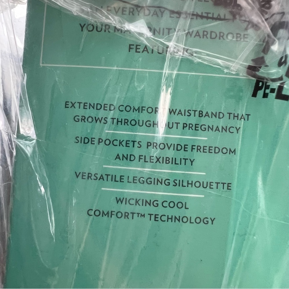 Hanes Playtex Maternity Footless Tights Black womens X-Large - Picture 5 of 6